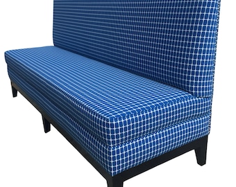 Kitchen Bench and Dining Chairs Custom Bench Upholstered Bench Banquette Booth Custom Booth Dining Room Seating Dining Room Bench and Chairs