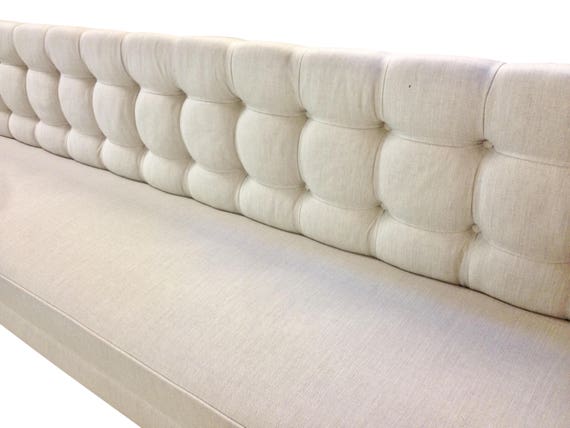 Custom upholstered dining bench deals