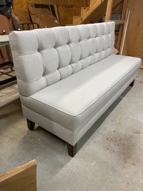 Dining Bench Upholstered Kitchen Bench Custom Kitchen Bench Upholstered ...