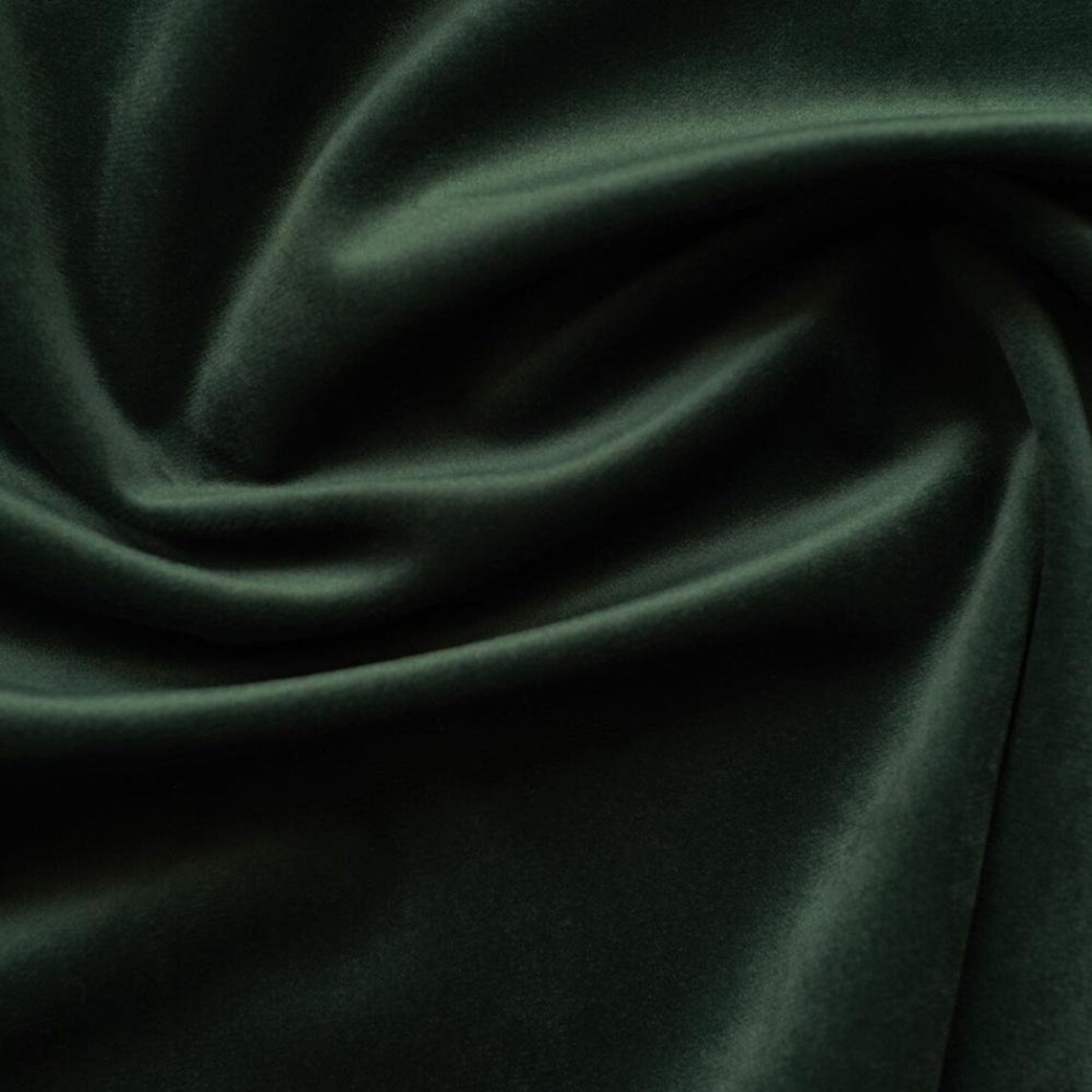 Emerald Green Velvet Upholstery Fabric by the Yard Dark Green Velvet