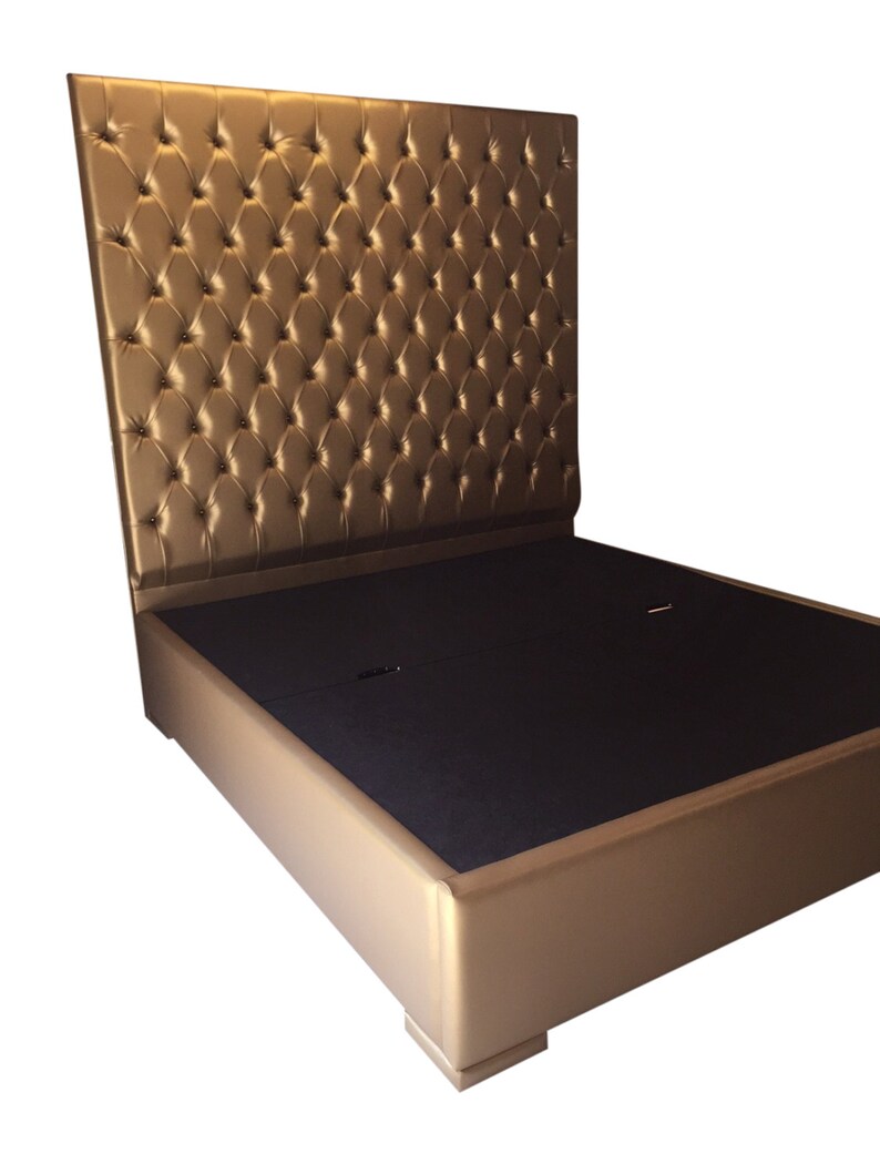 Extra Tall King Headboard Bed Tufted Upholstered Headboard Etsy