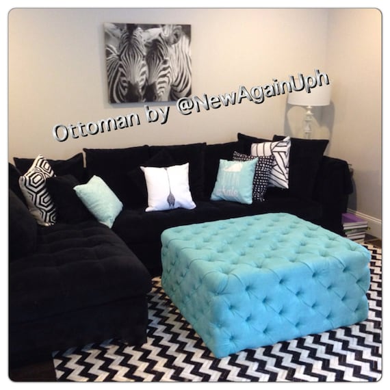 tufted storage ottoman target