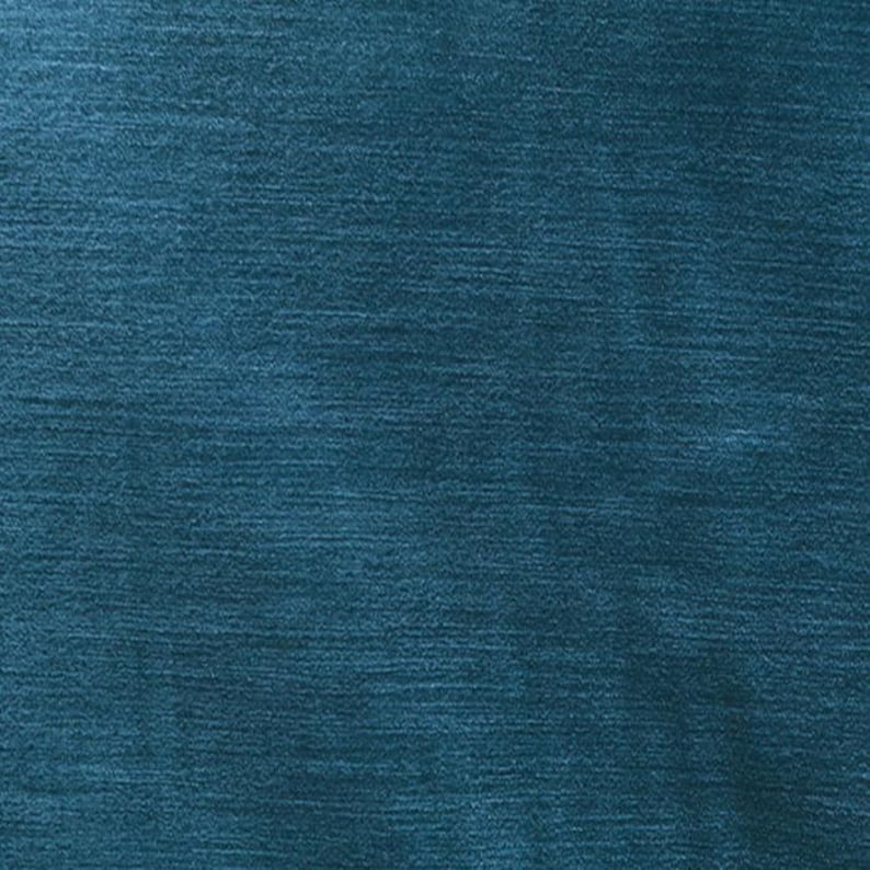 Aqua Blue Velvet Upholstery Fabric by the Yard Aqua Blue Etsy