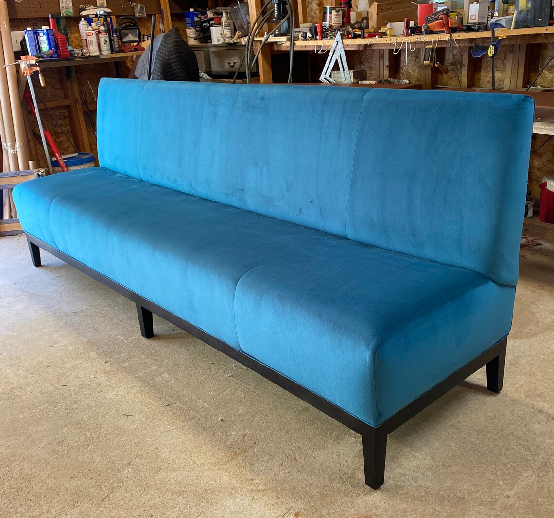 Kitchen Banquette Upholstered Custom Bench Upholstered Etsy