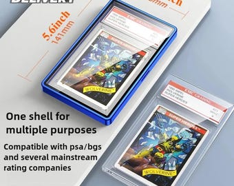 1pc Metal Graded Card Slab Bumper for Standard PSA BGS Slab Case Frame