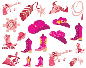 Cowgirl SVG Bundle, Cowgirl Hat SVG, Cowgirl Boots SVG, Let's Go Girls svg, Disco Cowgirl svg, Digital Cut Files, Digital Download