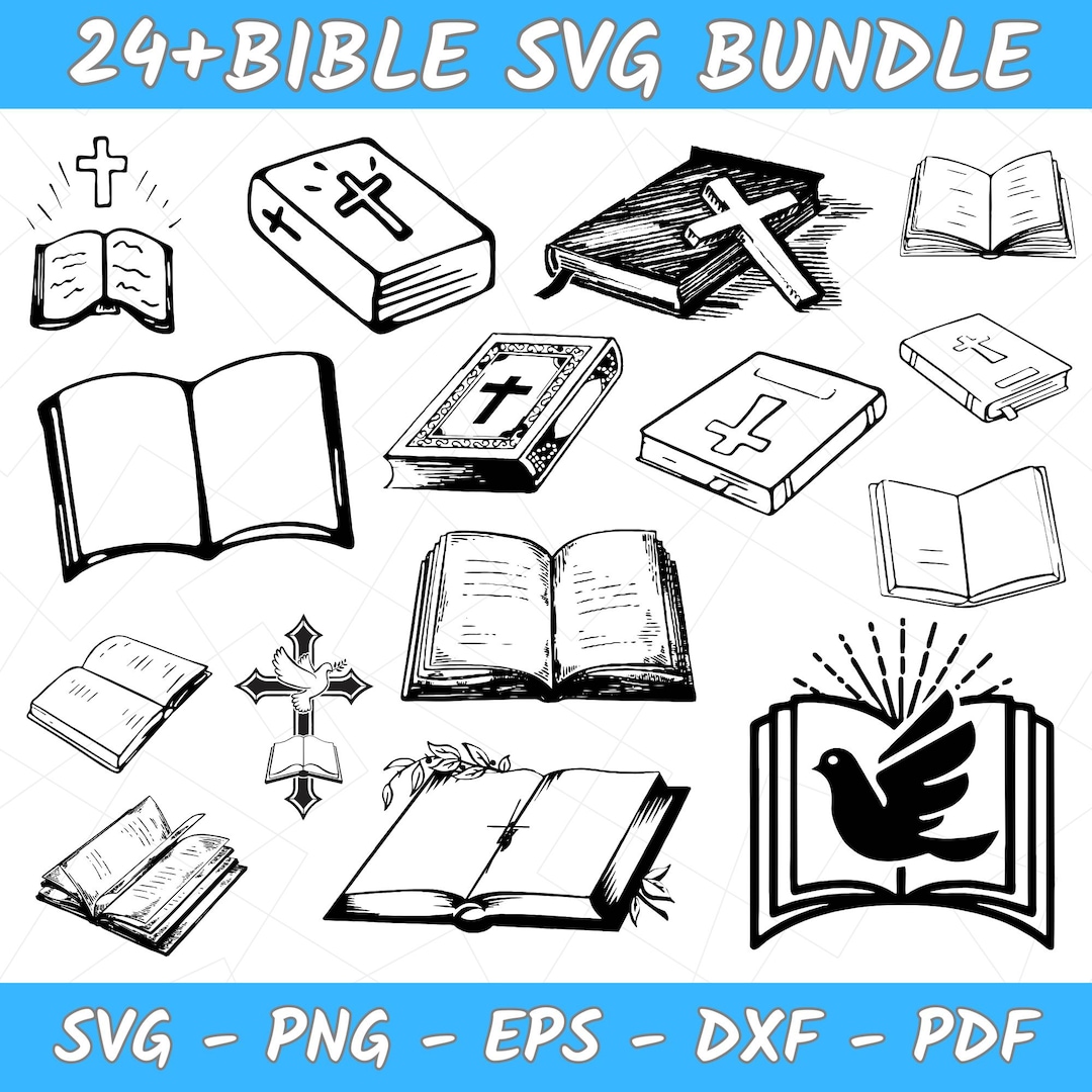 Bible SVG Bundle, Christian Quote SVG, Scripture SVG, Faith Cut Files ...