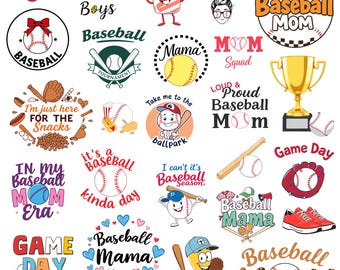 Retro basebollpaket PNG, basebollmammasvg, basebollpng, basebollkokettpng, basebollbåge med matchdagsvängdpng, rutig basebollpng, SVG.