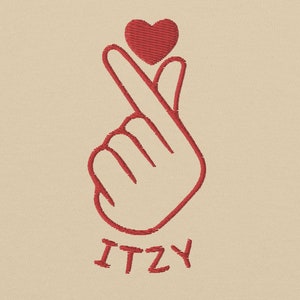 ITZY embroidered Hoodie KPOP sweatshirt korean band merch K-POP gift for her itzy fan clothing korean pop tour concert sweater fandom itzy