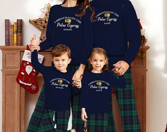 Polar Express Pajamas - Etsy