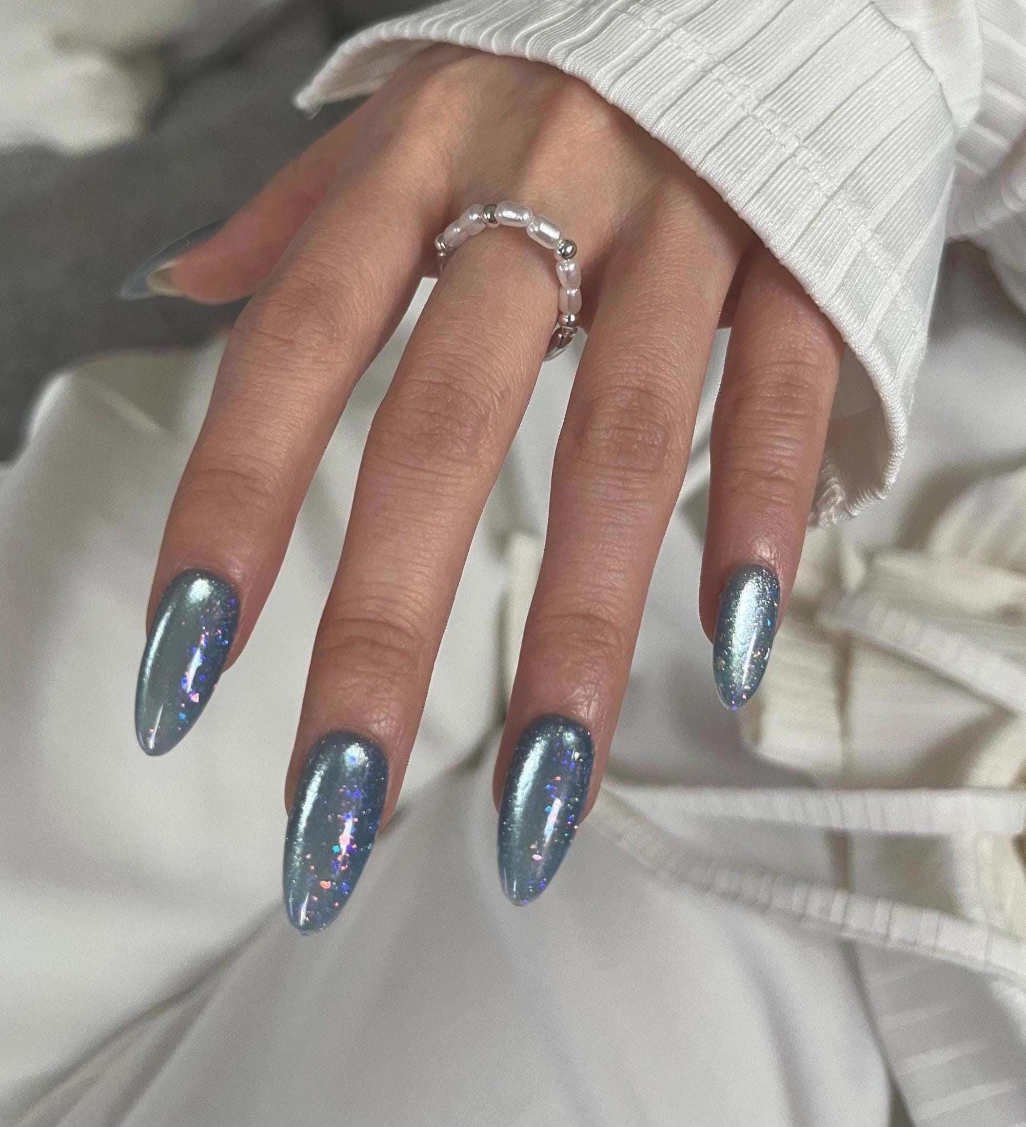 Mooncat nail art - Etsy 日本