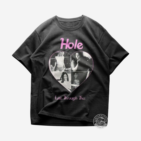 Buy Hole T-shirt Rock Music Shirt Celebrity Skin Live Through This 