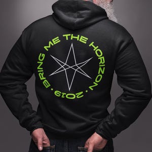 Tee Shirt Concert Tournée T-shirt Bring Me The Horizon Sempiternal Tour - Collection Officielle Unisexe Noir T-shirt Coton Unisex