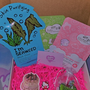 MYSTERY Sheet Mask Bundle Of Three Gift SKINCARE Box