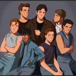 The Outsiders Digital Print