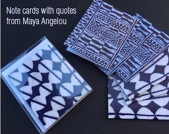 Notes with Maya Angelou Quotes