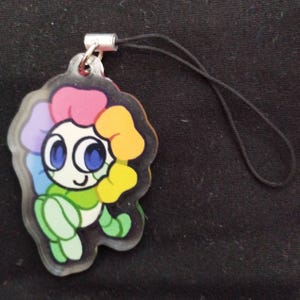 Dandy, Astro, Sprout, Cosmo - Dandy&#39;s World Matching Phone Keychain