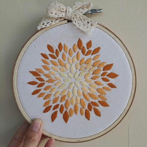Embroidery Art, Finished Embroidery, Wall Decor, Wall hanging, New Home Gift, Hoop Art.