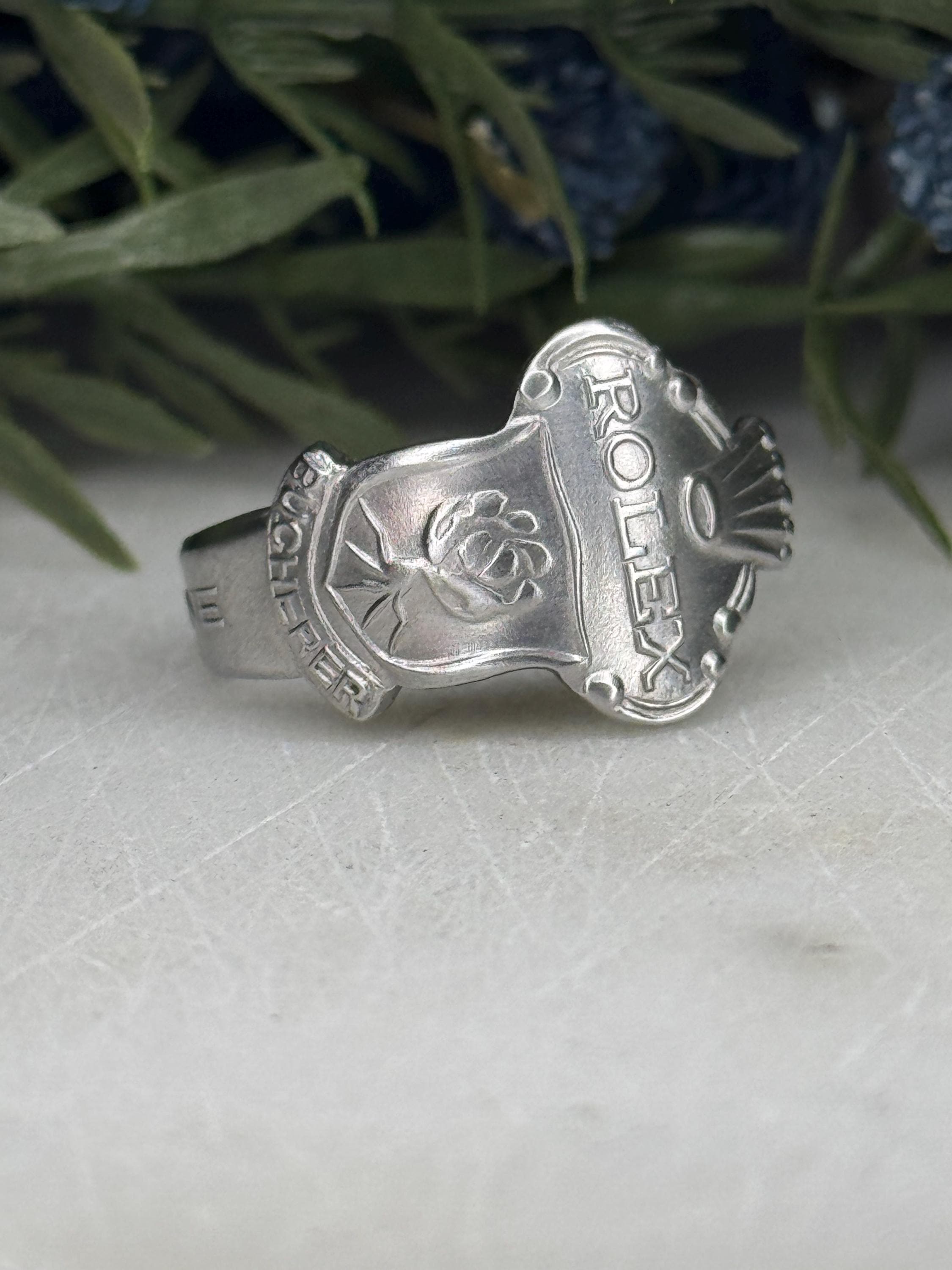 ロレックス スプーンリング 21号 ROLEX あの有名な時計メーカーの食器を指輪にしたもの｜ヴィンテージ