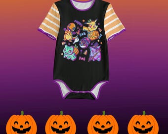 Halloween Poke Snap Bodsyuit