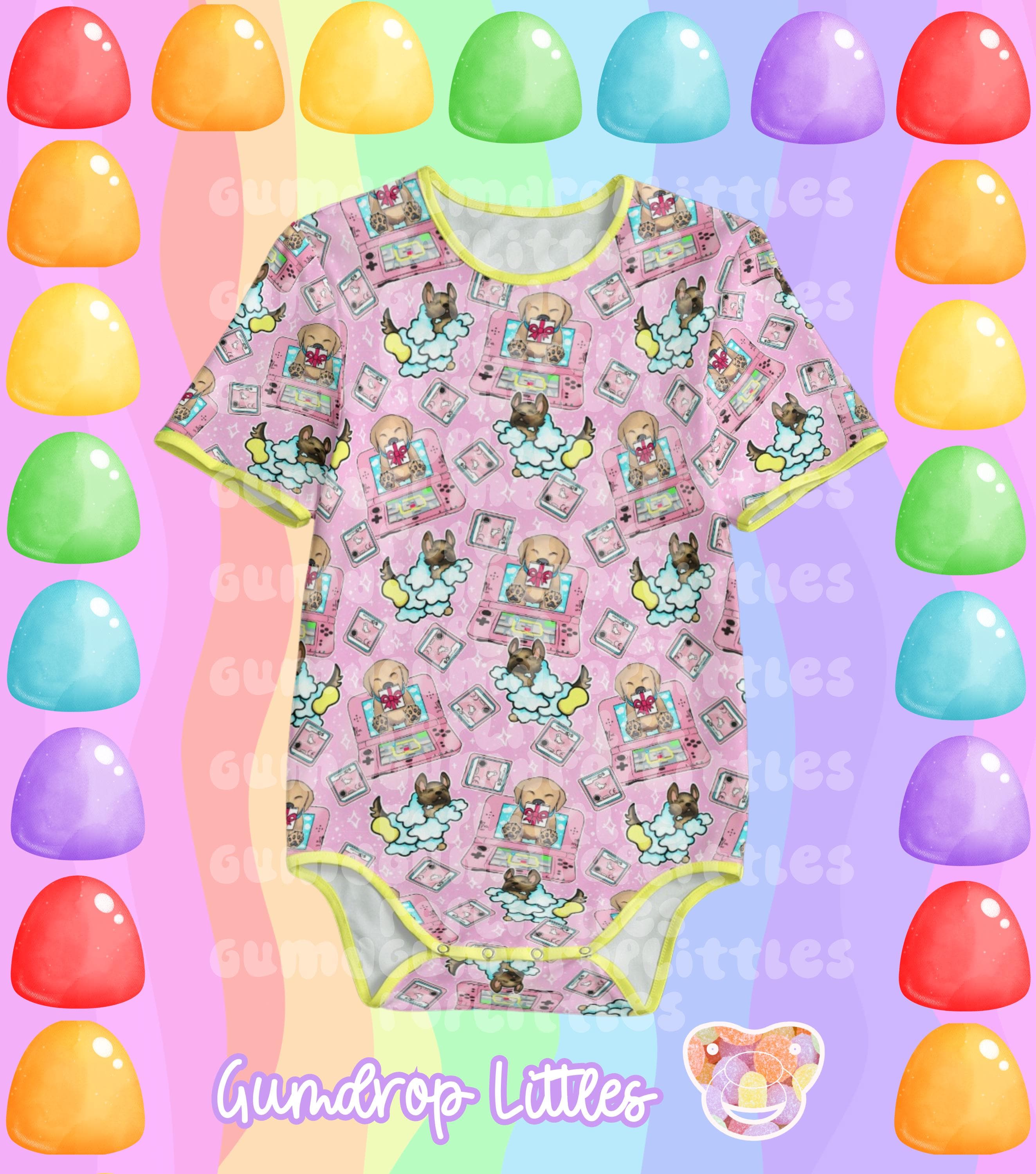 ABDL Dog Wash Game Onesie