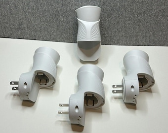 Air Wick Set Of 4 Adjustable Plug-in Air Freshener Scented Oil Warmer Only