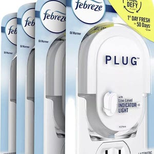 FEBREZE Plug-in växlande doftoljevärmare NY Förpackad provprodukt 4-pack