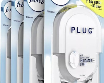 FEBREZE Plug In Alternating Scent Oil Warmer NEW Wrapped Sample Product 4 Pack