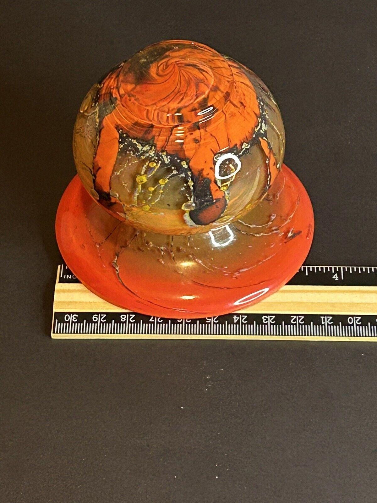WMF社製イコラ カール・ヴィードマン作 アートガラス花瓶 カール・ヴィードマン作、WMF社製イコラ・アートガラス花瓶、ブラッド