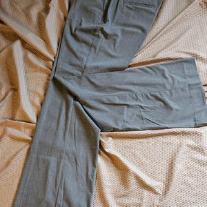 banana republic grey slacks