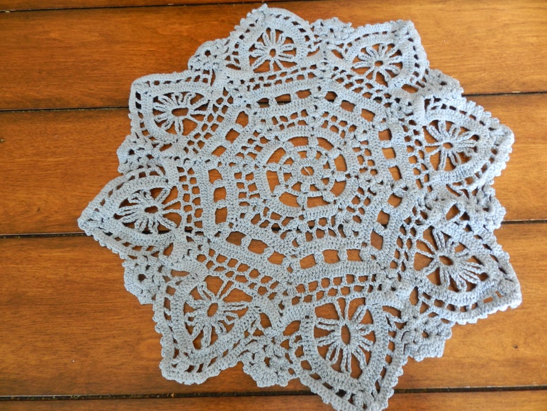 3 Green Doilies Set of Doilies Mint Green Retro Etsy