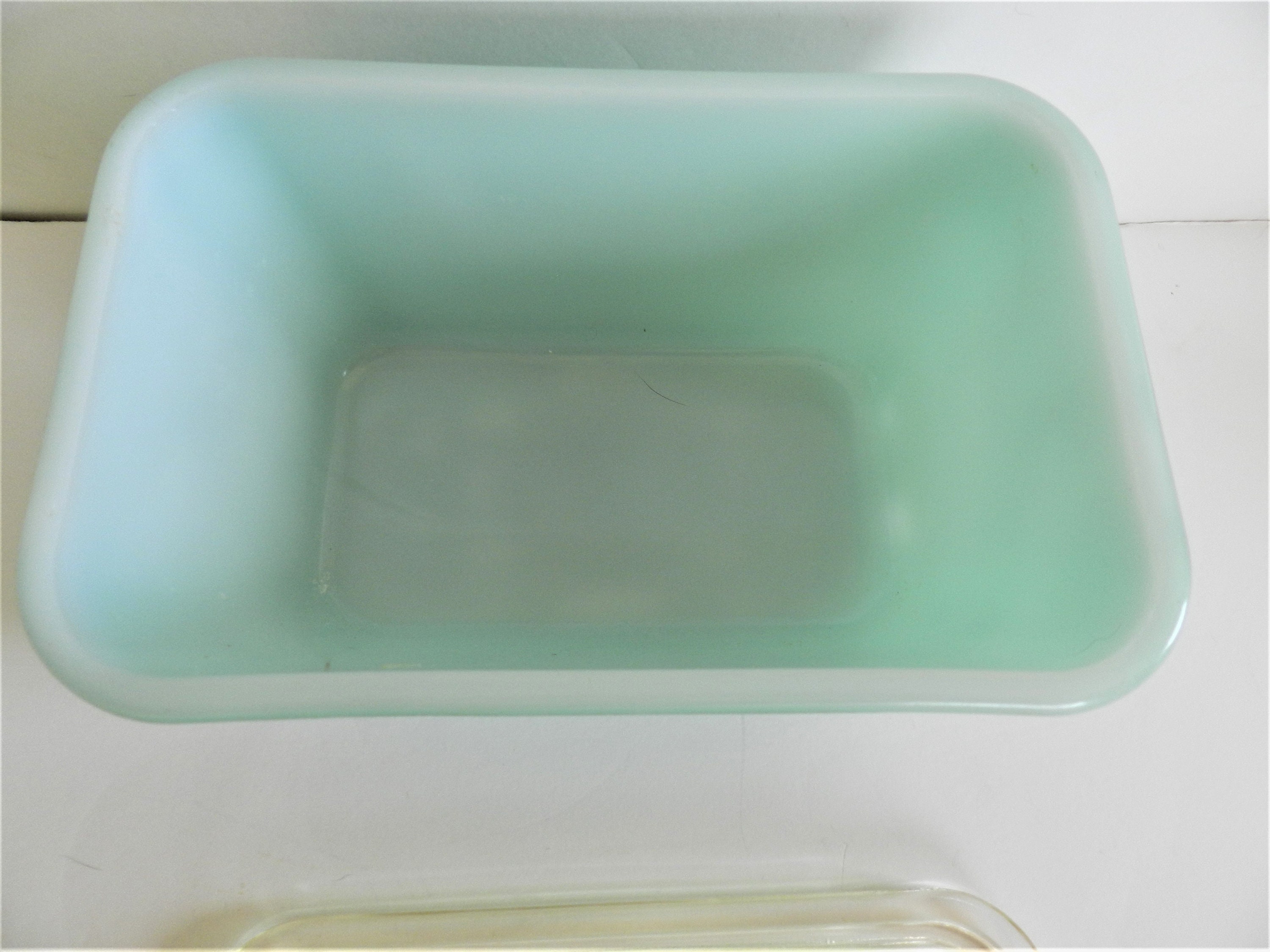 Rare Turquoise Glasbake Dish Rectangle Dish Glasbake Baking - Etsy