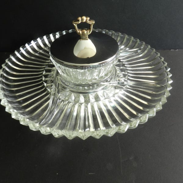 NIB Kromex Lazy Susan, jamais utilisé, cadeau