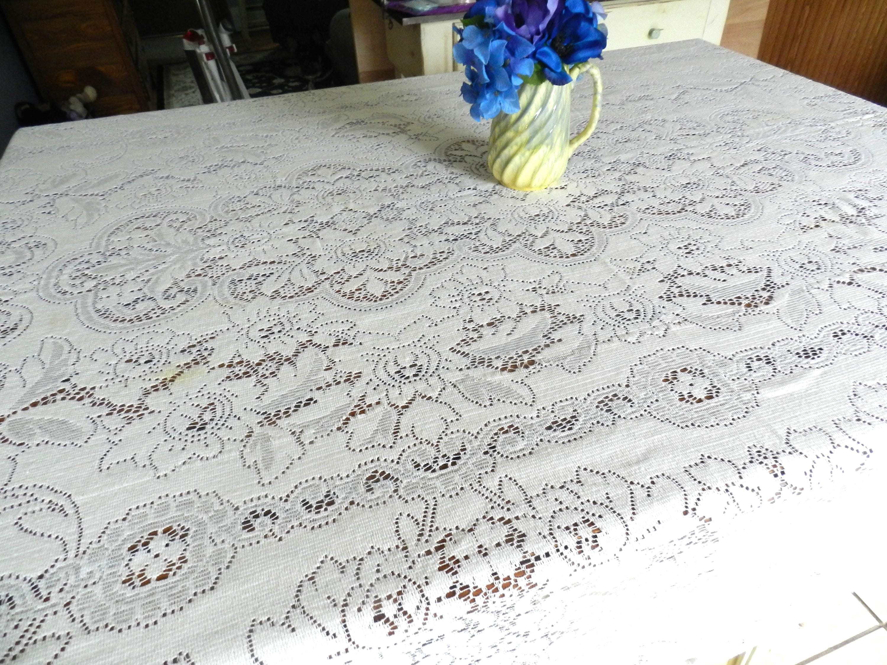 Quaker Lace Tablecloth - Etsy