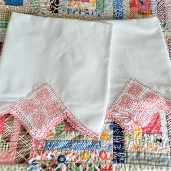 Crochet Pillowcases Etsy