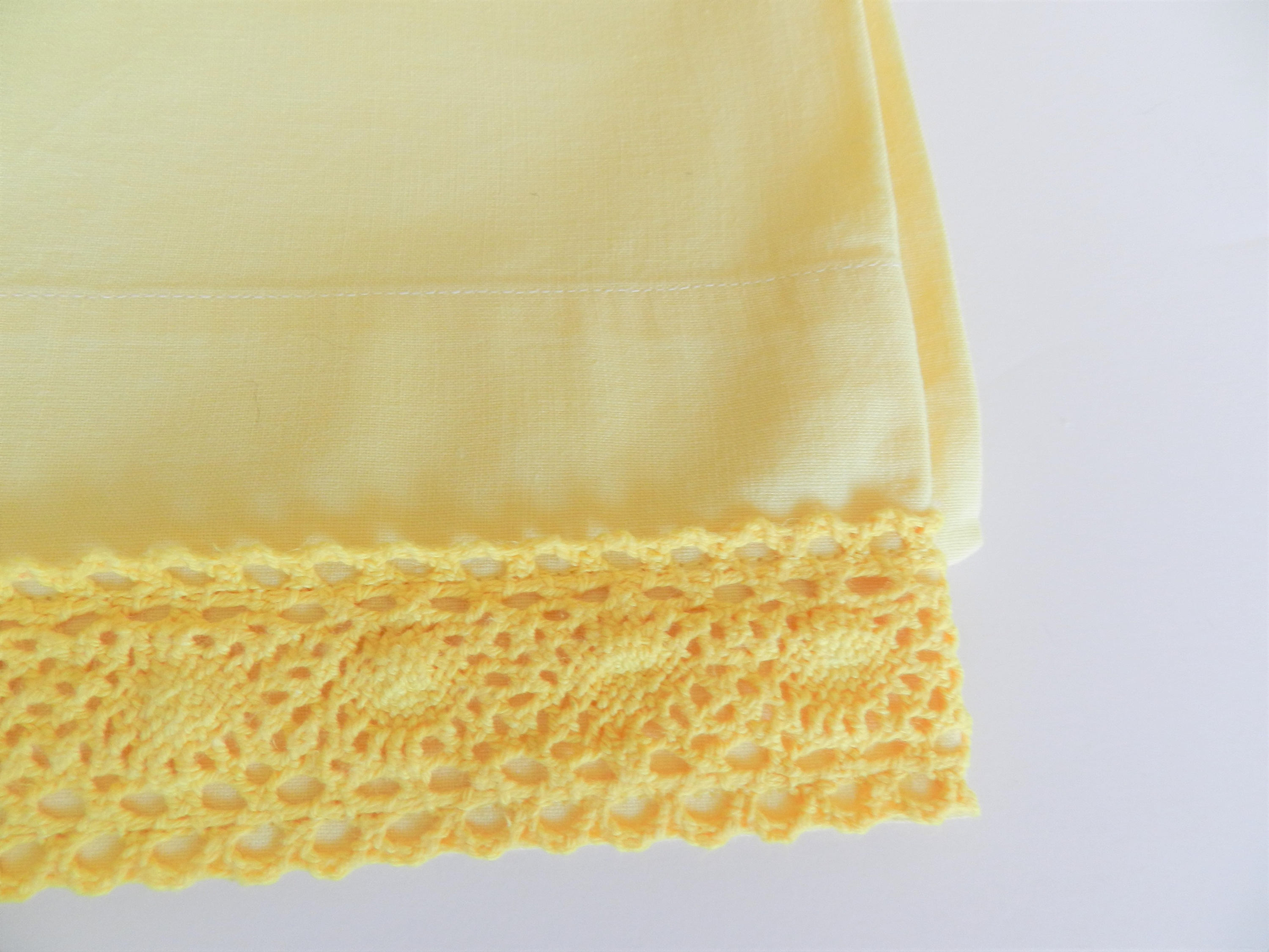 NOS Yellow Pillowcases Yellow Pillowcases Never Used Etsy