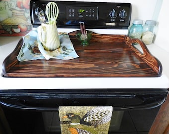 Handcrafted Stove Board, Wooden Noodle Board, Stove Tray, Handmade Noodle Board,  Stove Board, Stove Cover