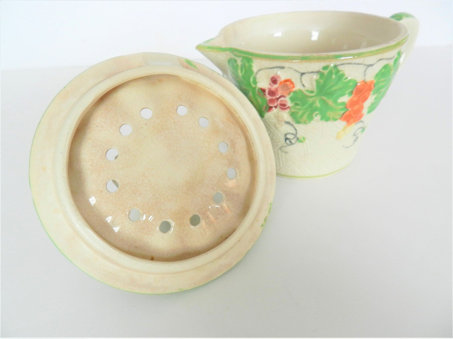 193040s Juicer Reamer Ceramic Juicer Made in Japan Elf Etsy