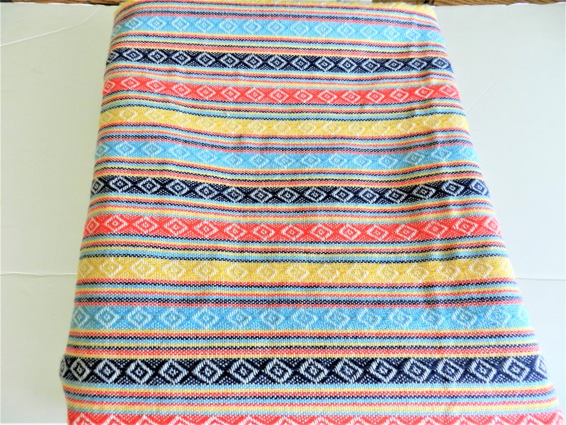 2 plus yds Home Decor Fabric Linen Fabric Summer Upholstery Fabric Striped Fabric