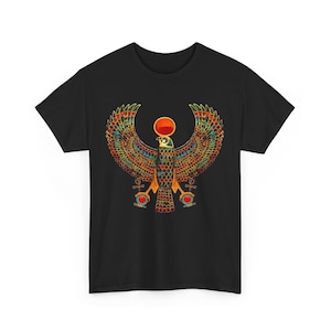 Horus Ancient Egyptian Falcon Hieroglyph T-shirt , Egyptian hieroglyphs Tee, History T-Shirt, Egyptian Gift Idea, Kemetic Shirt
