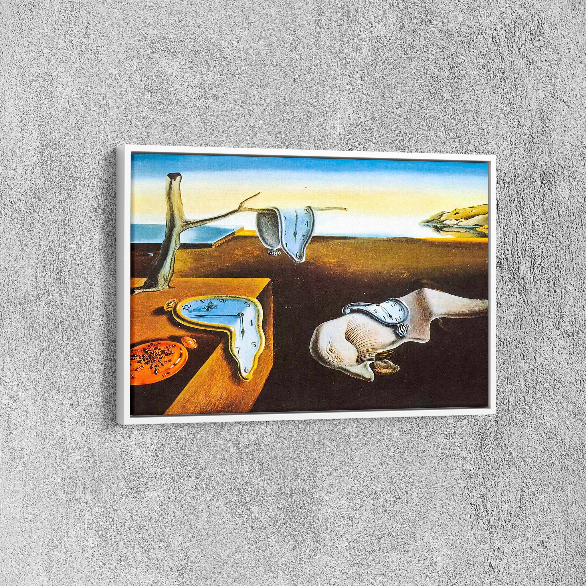 Salvador Dali 'persistence of Memory' Surrealist Art Print - Etsy