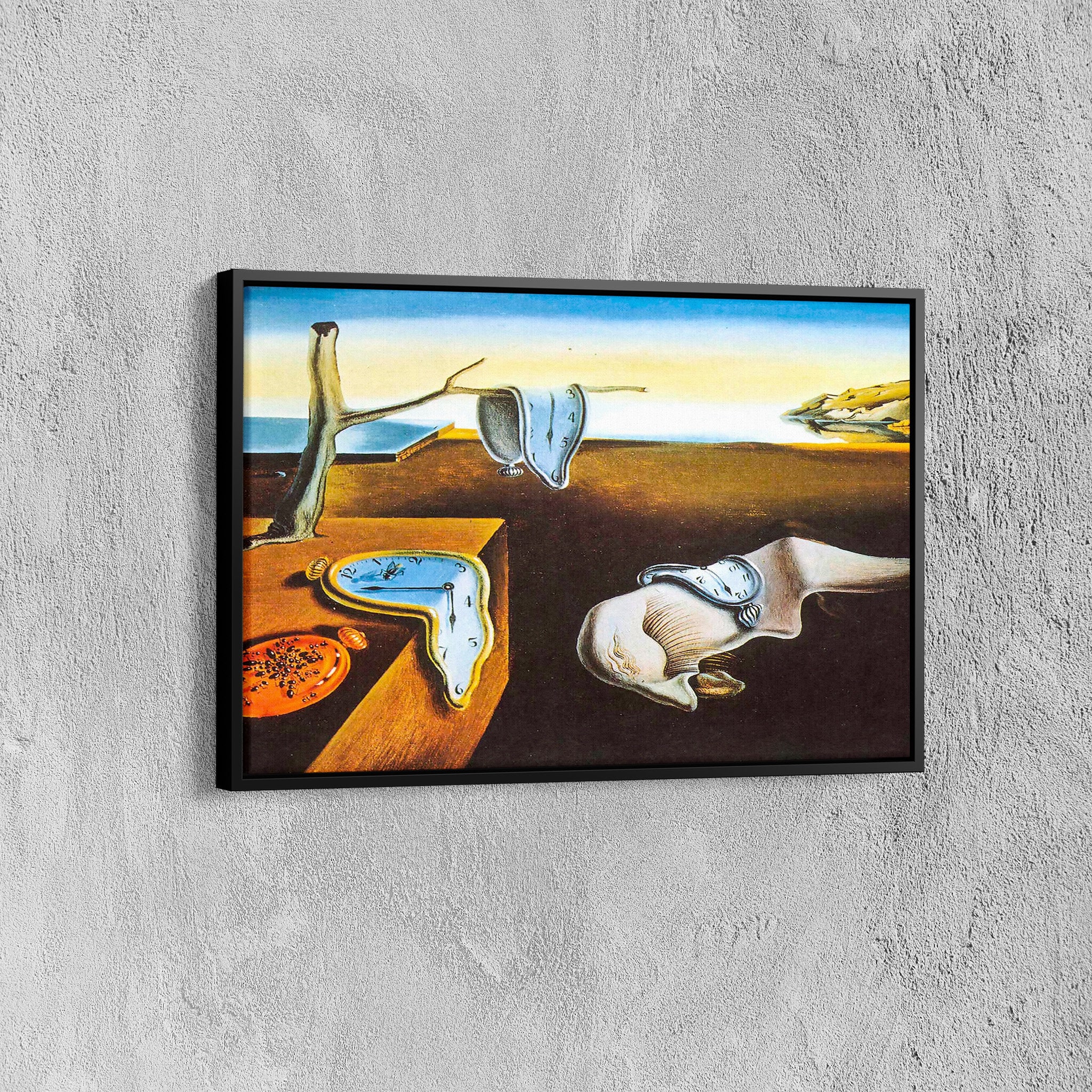Salvador Dali 'persistence of Memory' Surrealist Art Print - Etsy
