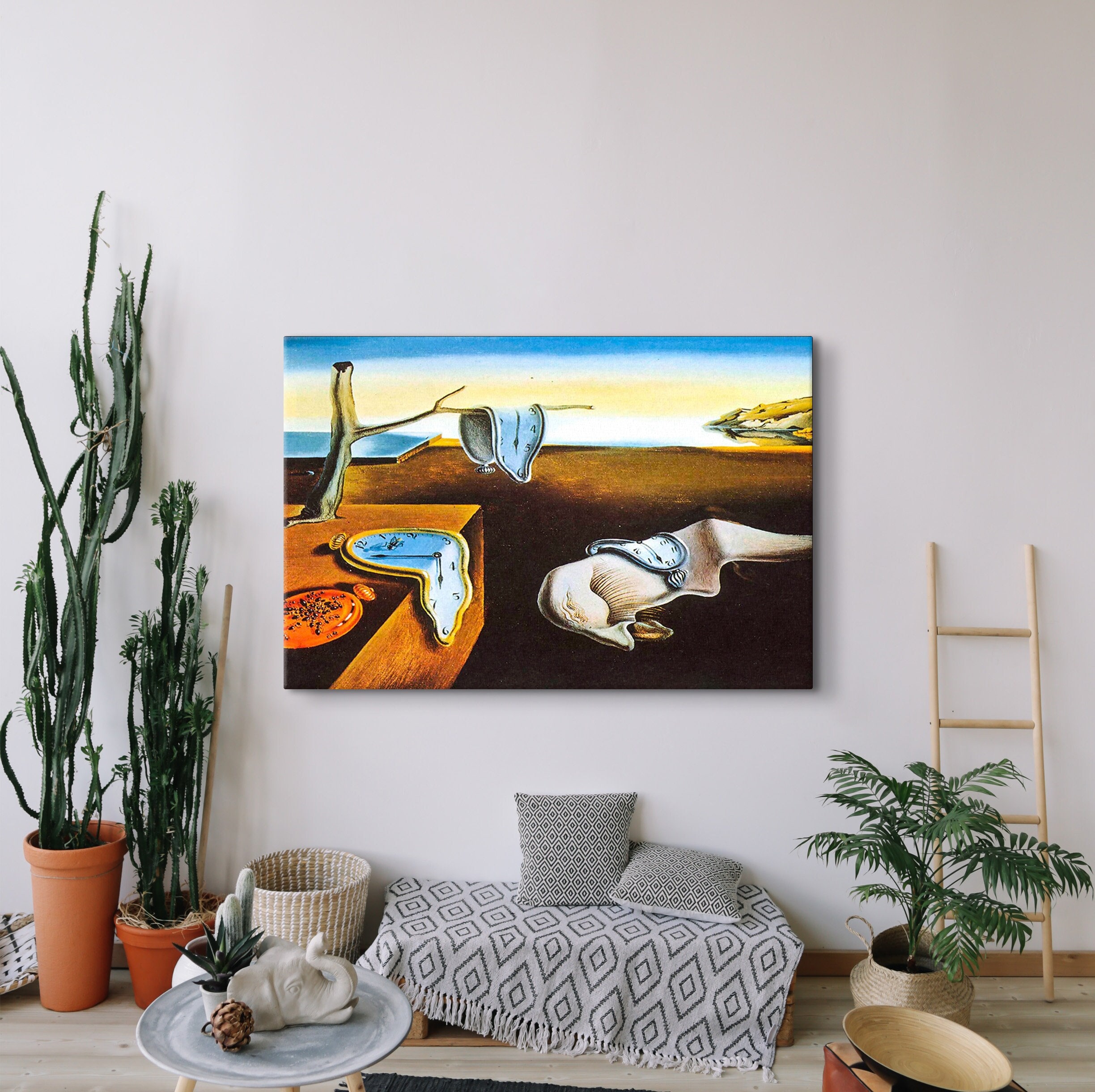 Salvador Dali 'persistence of Memory' Surrealist Art Print - Etsy
