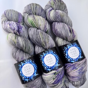 Hand dyed Painted Yarn, Perfect for Socks, 100g Skein, super soft yarn, merino blend, socks yarn, gift for a knitter, yarn, indie yarn
