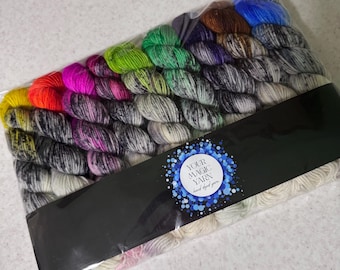 Lisa Frank Inspired Neon Hand Dyed Yarn Collection - Etsy 日本