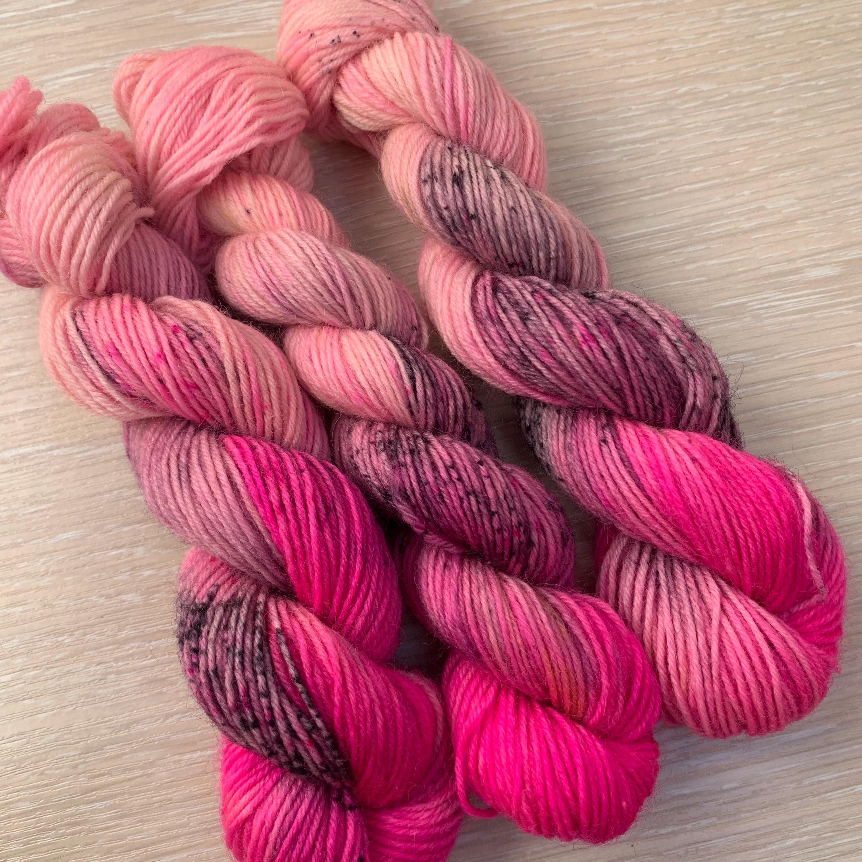 Neon Halloween Vibes: 20g Hand-Dyed Sock Yarn - Fingering Weight Merino Wool for SocksNeon yarn, Sock Yarn, Fingering Sock Yarn, Hand Painte