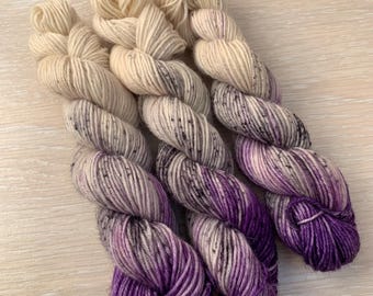 Neon Halloween Vibes: 20g Hand-Dyed Sock Yarn - Fingering Weight Merino Wool for SocksNeon yarn, Sock Yarn, Fingering Sock Yarn, Hand Painte