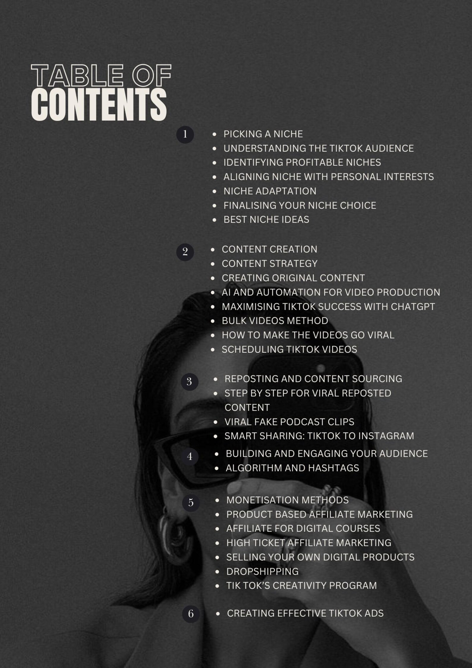 Faceless Tik Tok Marketing Etsy