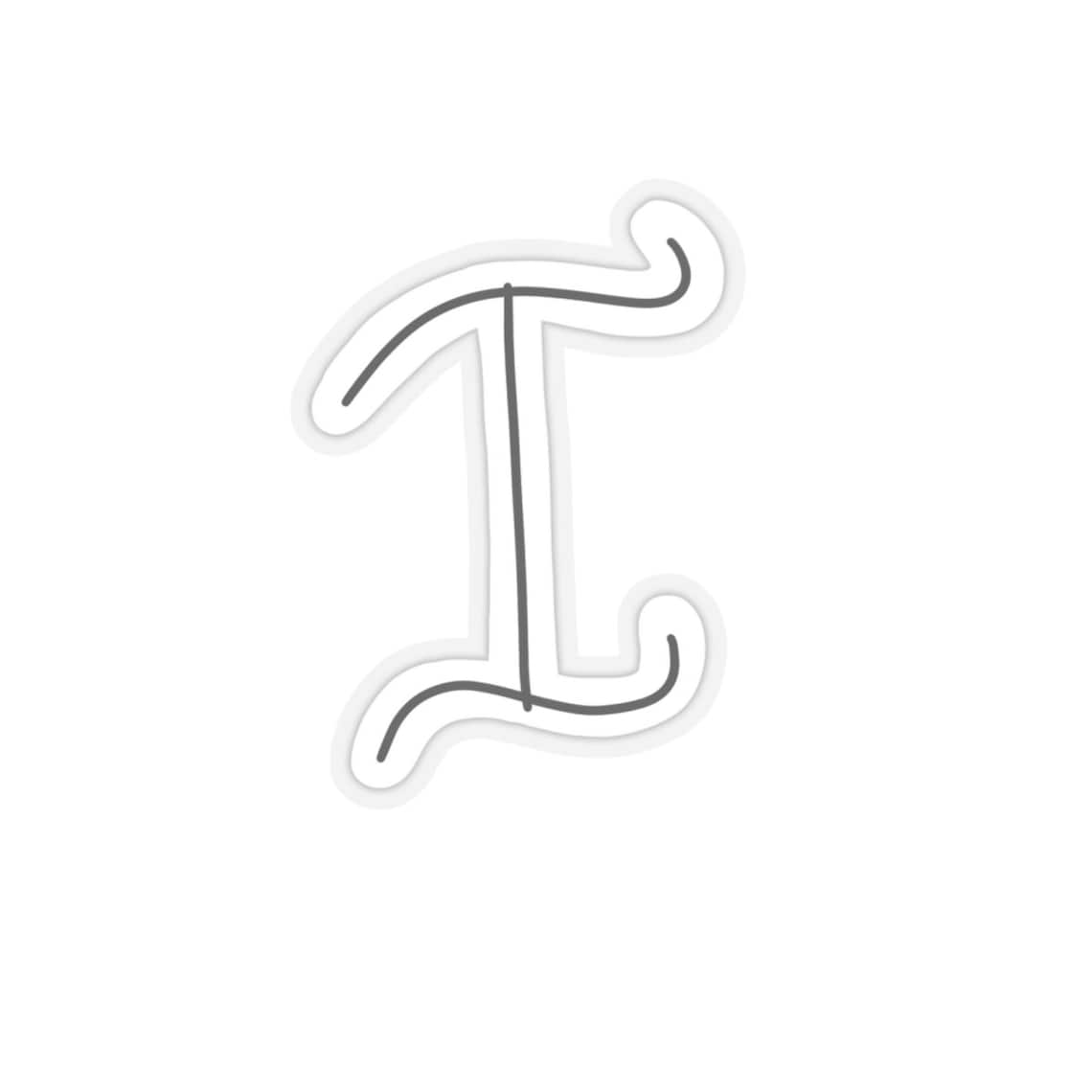 Letter i Stickers - Etsy