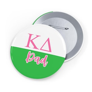Pines de Kappa Delta/ Semana de los Padres/ Papá/ Cartas/ Mercancía de Kappa Delta/ Canasta para el Día de la Oferta/ Regalo de Reclutamiento/ Hermandad Kappa Delta/ Accesorio para el día del juego